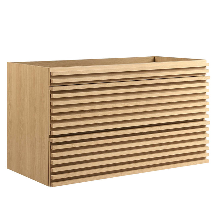 Render Wall-Mount Bathroom Cabinet Basin Not Included