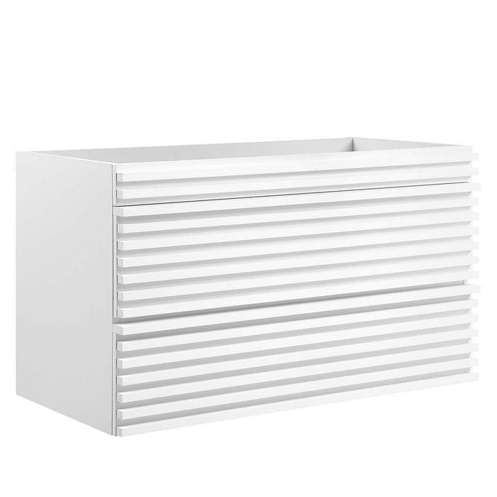 Render Wall-Mount Bathroom Cabinet Basin Not Included