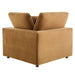 Commix Down Filled Overstuffed Performance Velvet Corner Chair - view 6