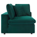 Commix Down Filled Overstuffed Performance Velvet Corner Chair - view 19