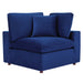 Commix Down Filled Overstuffed Performance Velvet Corner Chair - view 37