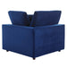 Commix Down Filled Overstuffed Performance Velvet Corner Chair - view 41