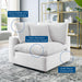 Commix Down Filled Overstuffed Performance Velvet Corner Chair - view 45