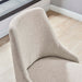 Designate Swivel Upholstered Office Chair Black Beige
