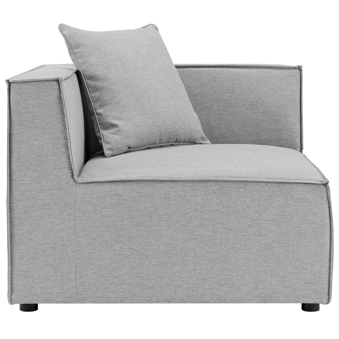 Saybrook Outdoor Patio Upholstered 2-Piece Sectional Sofa Loveseat - view 5