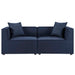 Saybrook Outdoor Patio Upholstered 2-Piece Sectional Sofa Loveseat - view 10