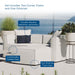 Saybrook Outdoor Patio Upholstered Loveseat and Ottoman Set - view 22