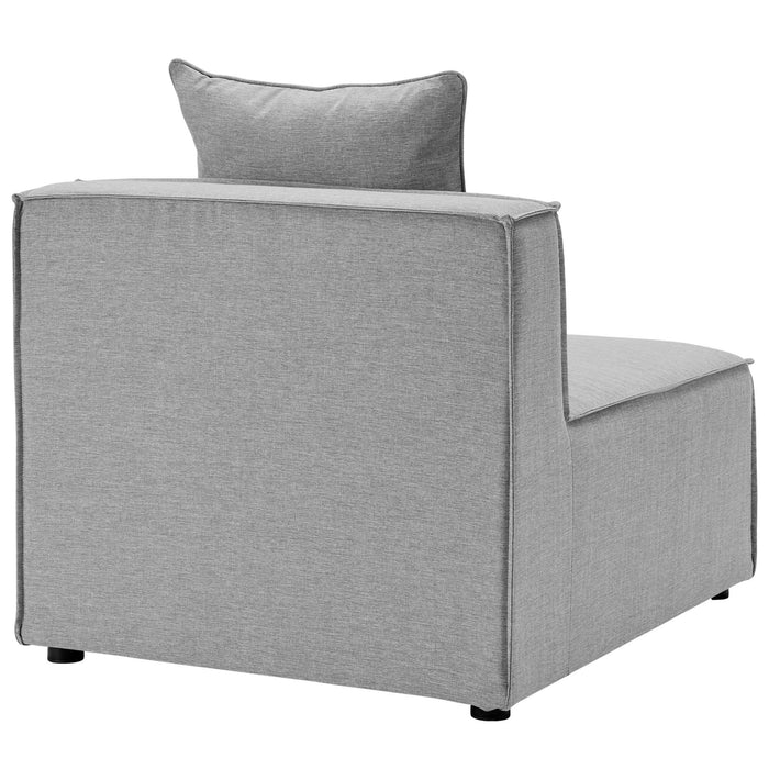 Saybrook Outdoor Patio Upholstered 3-Piece Sectional Sofa - view 9