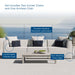 Saybrook Outdoor Patio Upholstered 3-Piece Sectional Sofa - view 25