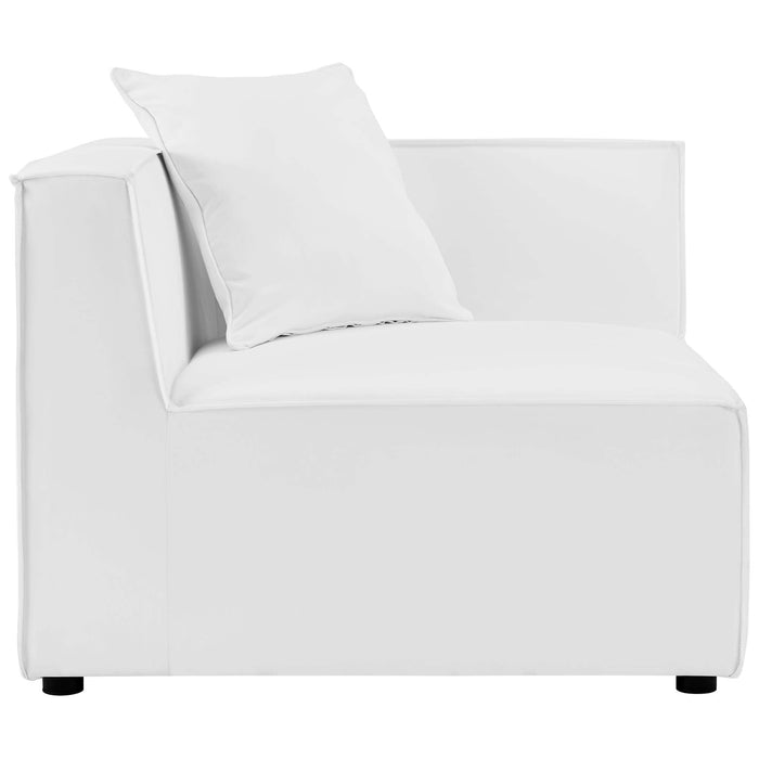 Saybrook Outdoor Patio Upholstered 3-Piece Sectional Sofa - view 28