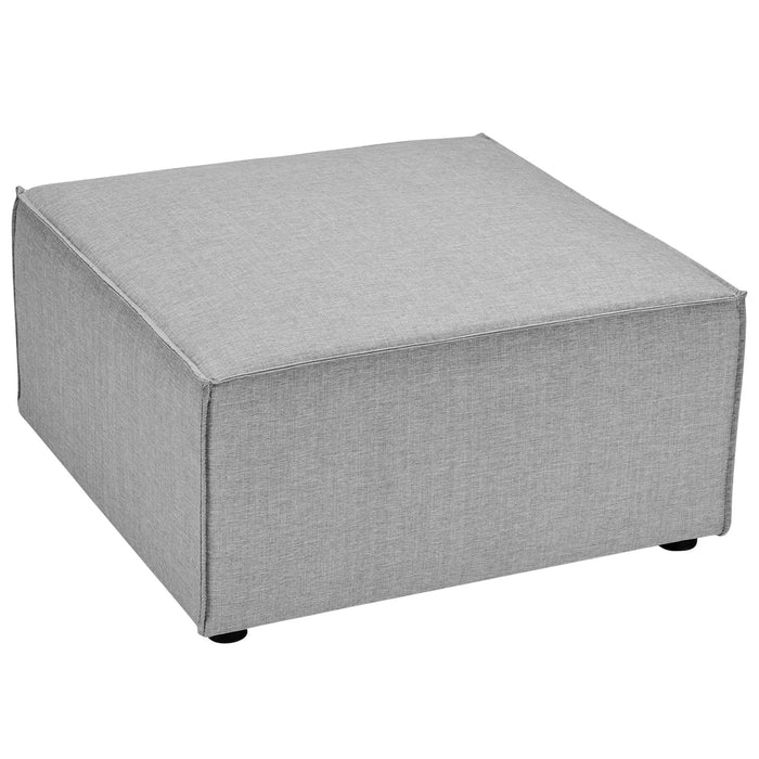 Saybrook Outdoor Patio Upholstered 4-Piece Sectional Sofa - view 6