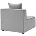 Saybrook Outdoor Patio Upholstered 5-Piece Sectional Sofa by Modway - interior view