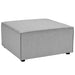 Saybrook Outdoor Patio Upholstered 5-Piece Sectional Sofa by Modway - specifications diagram