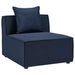 Saybrook Outdoor Patio Upholstered 5-Piece Sectional Sofa by Modway - view 17