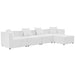 Saybrook Outdoor Patio Upholstered 5-Piece Sectional Sofa by Modway - view 26