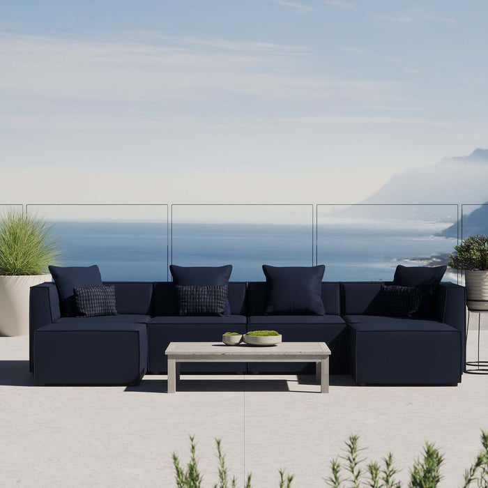 Saybrook Outdoor Patio Upholstered 6-Piece Sectional Sofa by Modway - accessory view