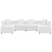 Saybrook Outdoor Patio Upholstered 6-Piece Sectional Sofa by Modway - view 26