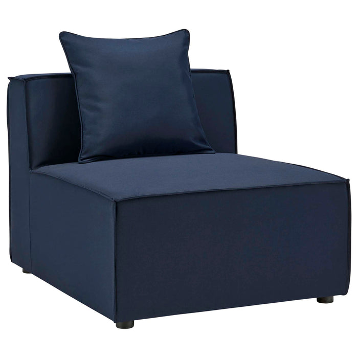 Saybrook Outdoor Patio Upholstered 6-Piece Sectional Sofa by Modway - view 16