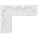 Saybrook Outdoor Patio Upholstered 6-Piece Sectional Sofa by Modway - view 26