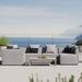 Saybrook Outdoor Patio Upholstered 6-Piece Sectional Sofa by Modway - front view