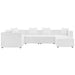 Saybrook Outdoor Patio Upholstered 6-Piece Sectional Sofa by Modway - view 28