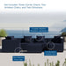 Saybrook Outdoor Patio Upholstered 7-Piece Sectional Sofa by Modway - view 16