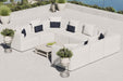 Saybrook Outdoor Patio Upholstered 8-Piece Sectional Sofa by Modway - view 21