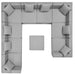 Saybrook Outdoor Patio Upholstered 10-Piece Sectional Sofa by Modway - angle view