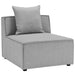 Saybrook Outdoor Patio Upholstered 10-Piece Sectional Sofa by Modway - back view