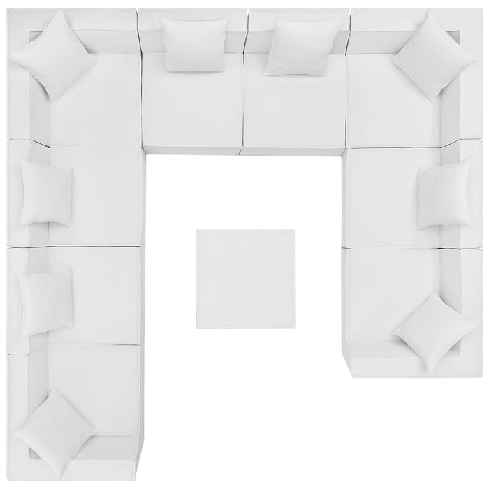 Saybrook Outdoor Patio Upholstered 10-Piece Sectional Sofa by Modway - view 26