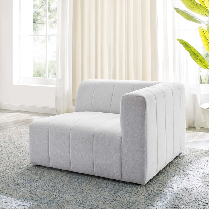 Bartlett Upholstered Fabric Right-Arm Chair - Modway \living\sectionals