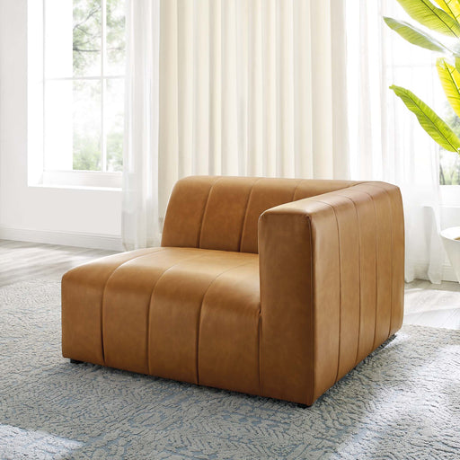 Bartlett Vegan Leather Right-Arm Chair - Modway \living\sectionals