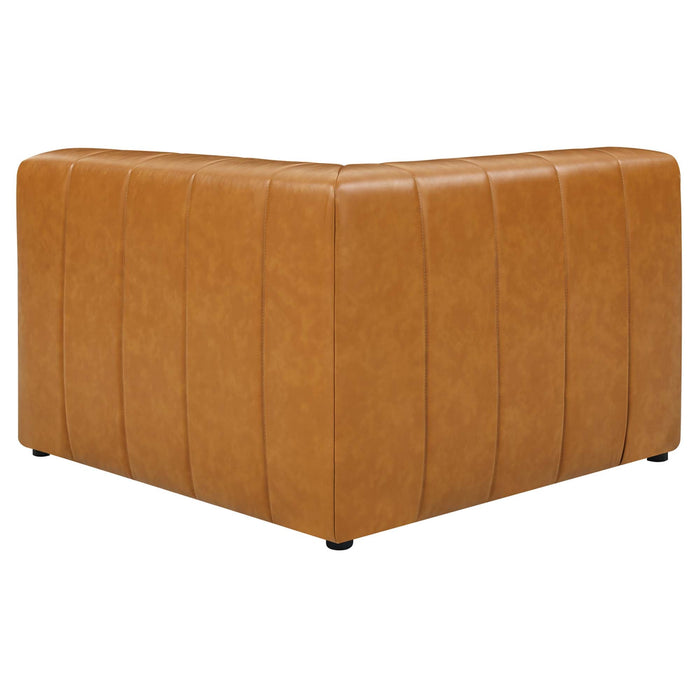Bartlett Vegan Leather Left-Arm Chair - view 6