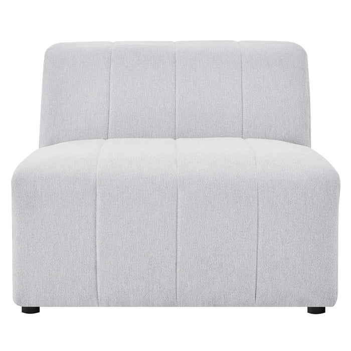 Bartlett Upholstered Fabric Armless Chair - view 7