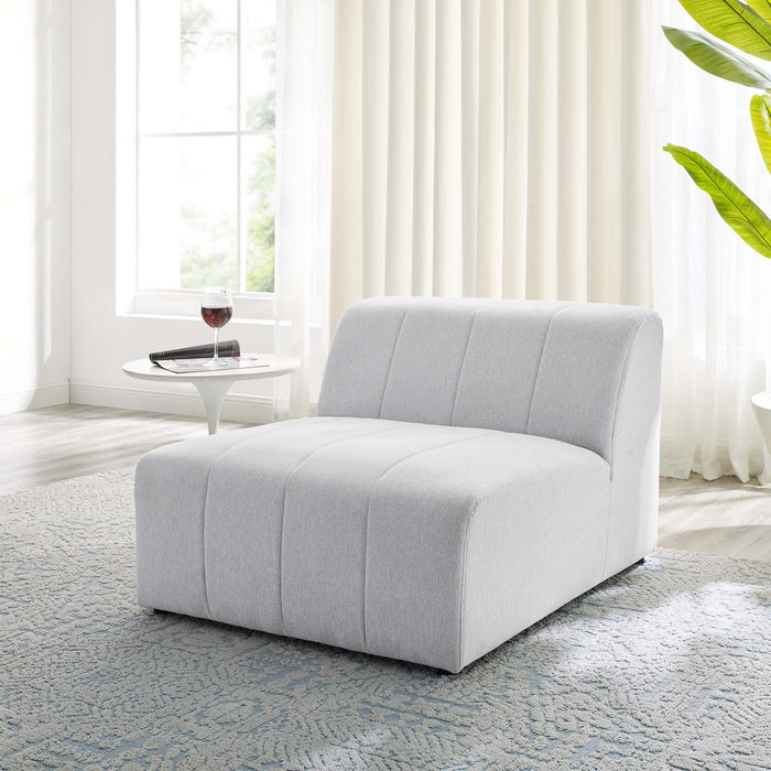 Bartlett Upholstered Fabric Armless Chair - Modway \living\sectionals