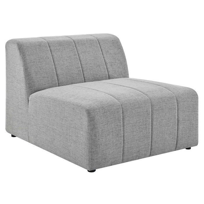 Bartlett Upholstered Fabric Armless Chair - view 10