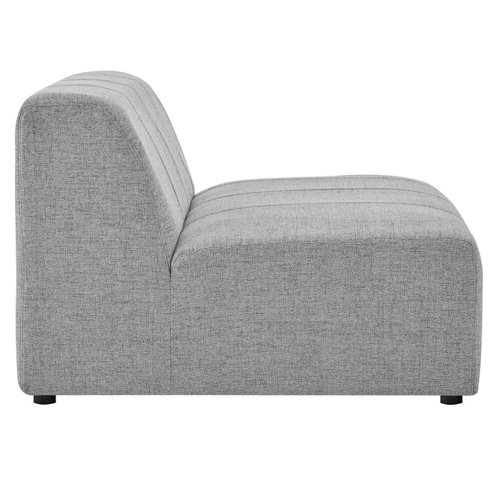 Bartlett Upholstered Fabric Armless Chair - view 13