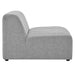Bartlett Upholstered Fabric Armless Chair - view 13