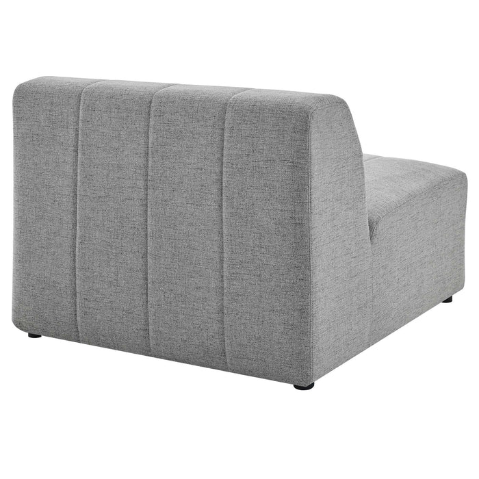 Bartlett Upholstered Fabric Armless Chair - view 14