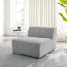 Bartlett Upholstered Fabric Armless Chair - view 9