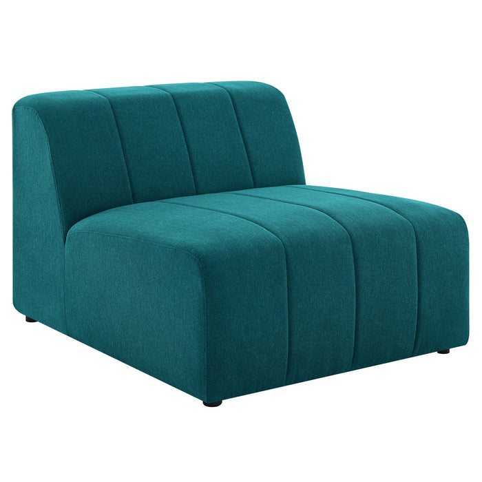 Bartlett Upholstered Fabric Armless Chair - view 18
