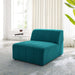 Bartlett Upholstered Fabric Armless Chair - view 17