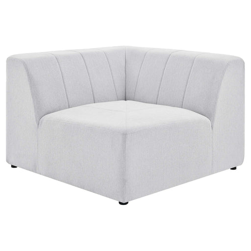 Bartlett Upholstered Fabric Corner Chair - alternate angle view