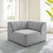 Bartlett Upholstered Fabric Corner Chair - view 8