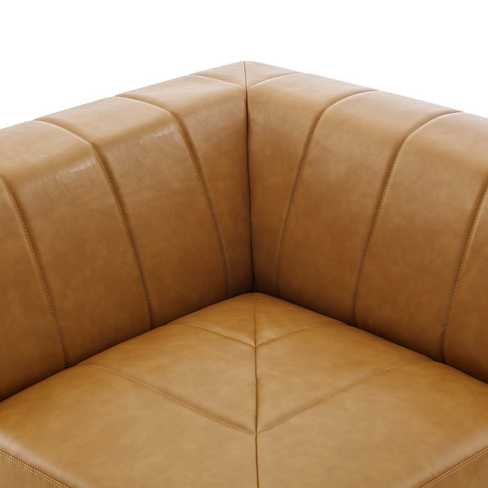 Bartlett Vegan Leather Corner Chair - view 7