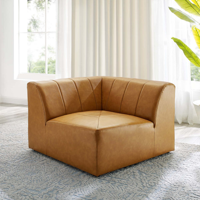 Bartlett Vegan Leather Corner Chair - Modway \living\sectionals