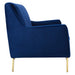Winsome Channel Tufted Performance Velvet Sofa - view 5