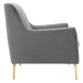 Winsome Channel Tufted Performance Velvet Loveseat - view 5