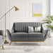Winsome Channel Tufted Performance Velvet Loveseat - Modway \living\loveseats