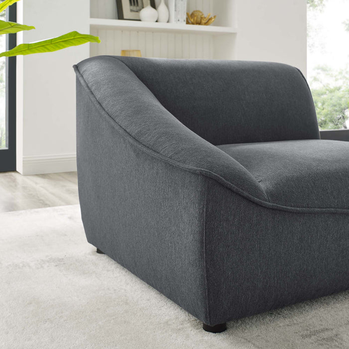 Comprise Left-Arm Sectional Sofa Chair - in lifestyle setting